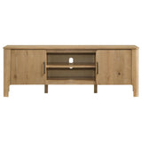 Rowe 65-inch 2-door Wood TV Stand Media Console Light Oak | Brown | Light Oak | 701652