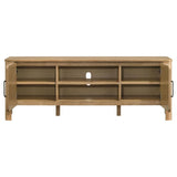 Rowe 65-inch 2-door Wood TV Stand Media Console Light Oak | Brown | Light Oak | 701652