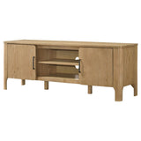 Rowe 65-inch 2-door Wood TV Stand Media Console Light Oak | Brown | Light Oak | 701652
