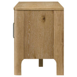 Rowe 65-inch 2-door Wood TV Stand Media Console Light Oak | Brown | Light Oak | 701652