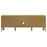 Rowe 65-inch 2-door Wood TV Stand Media Console Light Oak | Brown | Light Oak | 701652