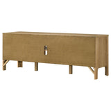 Rowe 65-inch 2-door Wood TV Stand Media Console Light Oak | Brown | Light Oak | 701652