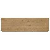Rowe 65-inch 2-door Wood TV Stand Media Console Light Oak | Brown | Light Oak | 701652