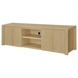 Laurelton 78-inch 4-door TV Stand Media Console Light Oak | Brown | Light Oak | 701653