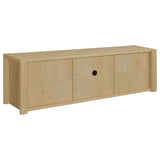 Laurelton 78-inch 4-door TV Stand Media Console Light Oak | Brown | Light Oak | 701653