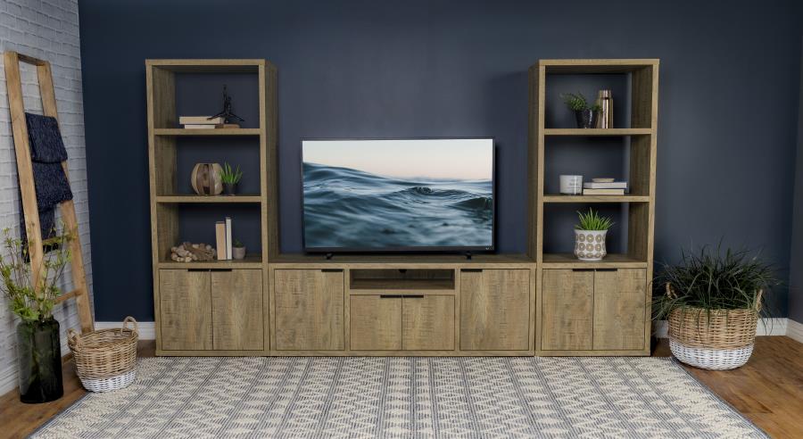 Tabby 3-piece 60-inch TV Entertainment Center Mango | Full | Brown | Mango | 701702-SET