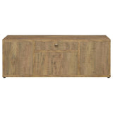 Tabby 4-door Engineered Wood 60-inch TV Stand Mango | Brown | Mango | 701702