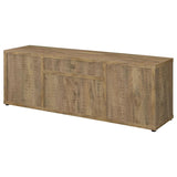 Tabby 4-door Engineered Wood 60-inch TV Stand Mango | Brown | Mango | 701702
