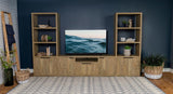 Tabby 4-door Engineered Wood 60-inch TV Stand Mango | Brown | Mango | 701702