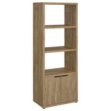 Tabby 3-shelf Engineered Wood Media Tower Mango | King | Brown | Mango | 701703