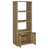 Tabby 3-shelf Engineered Wood Media Tower Mango | King | Brown | Mango | 701703
