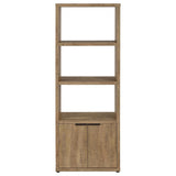 Tabby 3-shelf Engineered Wood Media Tower Mango | King | Brown | Mango | 701703