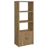 Tabby 3-shelf Engineered Wood Media Tower Mango | King | Brown | Mango | 701703