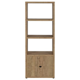 Tabby 3-shelf Engineered Wood Media Tower Mango | King | Brown | Mango | 701703