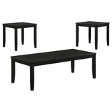 HP0426 Coffee Table 3 Pc Set Black | Black | 701710