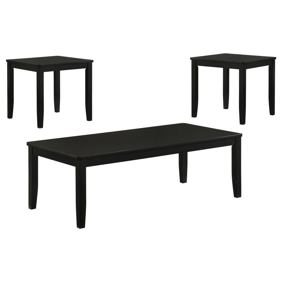 HP0426 Coffee Table 3 Pc Set Black | Black | 701710