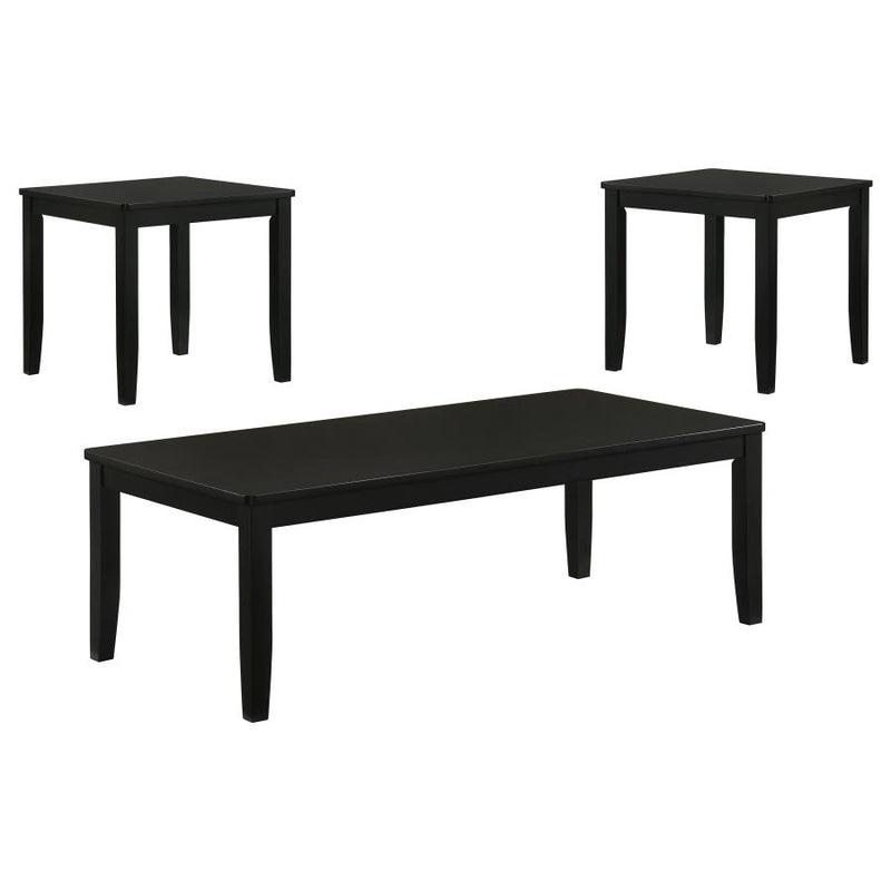HP0426 Coffee Table 3 Pc Set Black