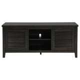 Concord 2-door 60-inch TV Stand Console Distressed Java | Black | Distressed Java | 701782