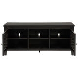 Concord 2-door 60-inch TV Stand Console Distressed Java | Black | Distressed Java | 701782