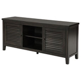 Concord 2-door 60-inch TV Stand Console Distressed Java | Black | Distressed Java | 701782