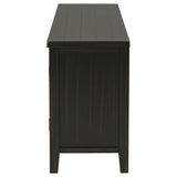 Concord 2-door 60-inch TV Stand Console Distressed Java | Black | Distressed Java | 701782