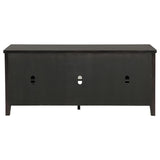 Concord 2-door 60-inch TV Stand Console Distressed Java | Black | Distressed Java | 701782
