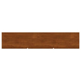 Trask 86-inch Wood TV Stand Media Console Mango Brown | Brown | Mango Brown | 701790