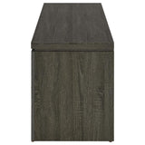 Elkton 2-drawer Engineered Wood 59-inch TV Stand Weathered Grey | Grey | Weathered Grey | 701979