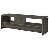 Elkton 2-drawer Engineered Wood 59-inch TV Stand Weathered Grey | Grey | Weathered Grey | 701979