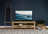 Elkton 2-drawer Engineered Wood 59-inch TV Stand Mango | Brown | Mango | 701980