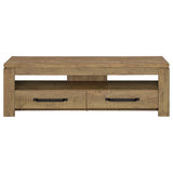 Elkton 2-drawer Engineered Wood 59-inch TV Stand Mango | Brown | Mango | 701980