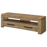 Elkton 2-drawer Engineered Wood 59-inch TV Stand Mango | Brown | Mango | 701980