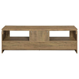 Elkton 2-drawer Engineered Wood 59-inch TV Stand Mango | Brown | Mango | 701980