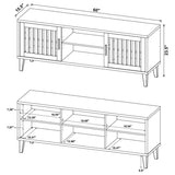 Sedona 2-door Engineered Wood 60-inch TV Stand Dark Pine | Brown | Dark Pine | 701982