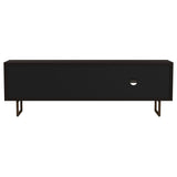 Marsden 2-door Mango Wood 70-inch TV Stand Charcoal Black | Black | Charcoal Black | 703003