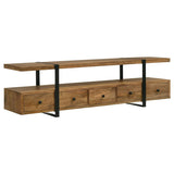 Otto 5-drawer Mango Wood 70-inch TV Stand Media Console Brown | King | Brown | 703243