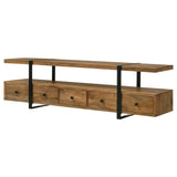 Otto 5-drawer Mango Wood 70-inch TV Stand Media Console Brown | King | Brown | 703243