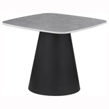 Eason 2-piece Cocktail Coffee Table Set Concrete and Black | Grey | Concrete | 703500