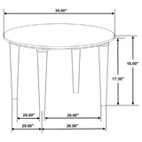 Aldis 3-piece Coffee and End Table Set White | White | 703718-S3
