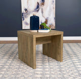 Lynette Square Engineered Wood End Table Mango | King | Brown | Mango | 704127