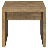 Lynette Square Engineered Wood End Table Mango | King | Brown | Mango | 704127
