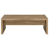 Lynette 2-piece Rectangular Coffee and End Table Set Mango | Brown | Mango | 704128-S2