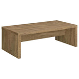 Lynette 3-piece Rectangular Coffee and End Table Set Mango | Brown | Mango | 704128-S3