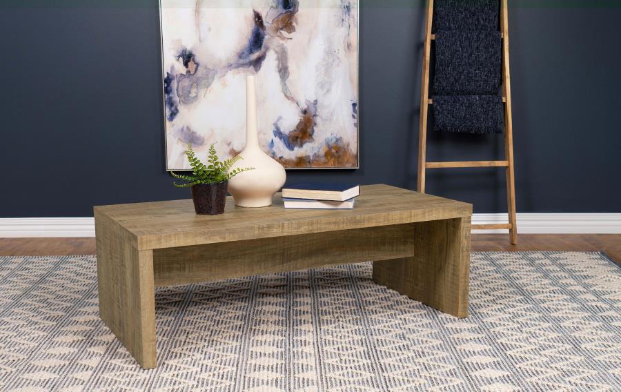Lynette Rectangular Engineered Wood Coffee Table Mango | Brown | Mango | 704128