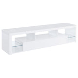 Jude 3-piece 71-inch TV Entertainment Center White High Gloss