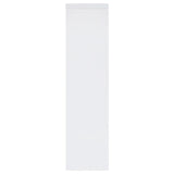 Jude 3-shelf Engineered Wood Media Tower High Gloss White | White | White High Gloss | 704254