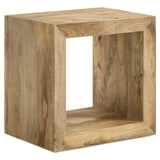 Benton 2-piece Solid Mango Coffee and End Table Set Natural | Beige | Natural | 704838-S2