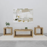 Benton 2-piece Solid Mango Coffee and End Table Set Natural