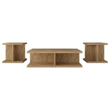 Cortona 3-piece Coffee and End Table Set Mango | Brown | Mango | 706178-S3