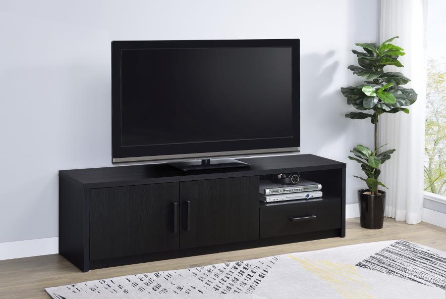 Murray 70-inch 2-door TV Stand Media Console Black | Black | 706213